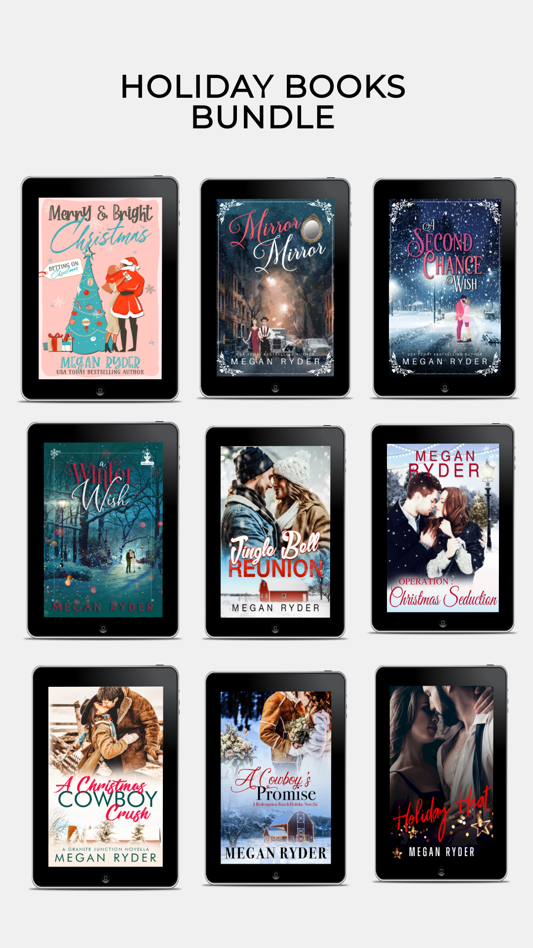 Megan Ryder - Holiday Books Bundle